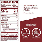 Justin's Classic Peanut Butter Creamy Spread, No Stir, Gluten-Free, 28 Ounce Jar, 1 Pack