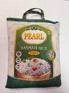 Premium Grade A Basmati Rice, Long Grain Pakistani White Rice - 10lbs