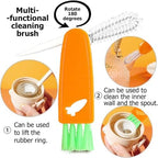 18Pcs Crevice Gap Cleaning Brush,Door Window Track Groove Corner Crevice Cleaning Brushes for Cleaning Window Grooves, Bathroom, Toilet Corner, Kitchen, Faucet, Sink