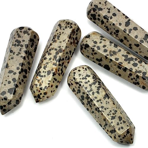 Dalmation Jasper Crystal Massage Wand ~70mm