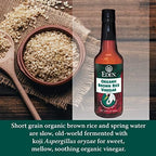 Eden Organic Brown Rice Vinegar, 10 fl oz Amber Glass, Imported