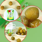 SIJIYUNLI-Qingkou Plum 308g/10.8oz Dried fruit preserves, sweet and sour, delicious，Green Crispy Plums