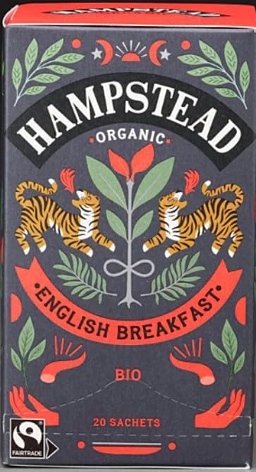Hampstead Organic English Breakfast 20 tea bags herbal