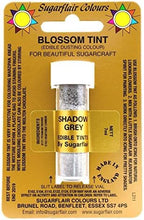 Sugarcraft Sugarflair Colour Blossom Tint Powder Dust Shadow Grey 7ml