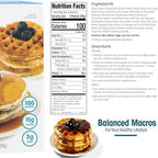 Wonderslim Protein Pancake & Waffle Mix, Blueberry, Low Sugar & Low Calorie (7ct)