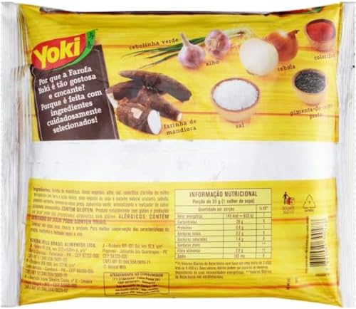 Yoki Farofa Tradicional 500g.2 pack (1.10 lbs)