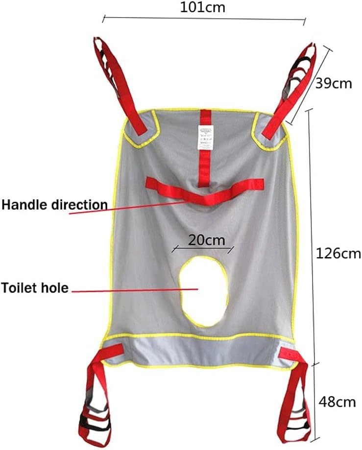 Hoist Sling, Hoist for Lifting Sling,Elderly for Patient Lifts and Ceiling Hoists,Lifting Sling, Leg Lifter Mobility Aid