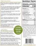 Molibake 8 Grain Bread Mix - All-Natural Multigrain Baking Mix for Bread Machine and Oven - 15 oz - Multigrain Grain Mix for with Flax, Millet & Rye - Easy-to-Use Breads Maker Mix for Homemade Baking