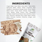 Rural Dotz Millet Porridge Mix | High Protein, High Fiber, Rich in Iron | 3.52 oz (100g) |12 Servings