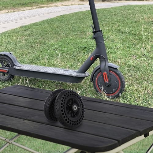 7Inch 7x1 3/4 Scooter Replacement Wheels Parts, Wheelchair Front Wheels Casters, Heavy Duty Solid Tires, Fits Most Standard Scooter