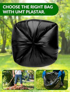 200 Count Heavy Duty Black Trash Bags 30-33 Gallon, 32 x 38 Inch Large Garbage Bags, 18 Micron Thick Strong Leak-Resistant Tall Kitchen & Outdoor Garbage Bags for Home, Kitchen, Office, Lawn