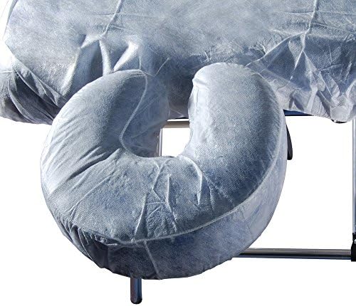 Master Massage Disposable Fitted Soft Headrest Cover for Massage Table Face Pillow Cushion 50 Pcs