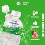 Mogu Mogu Coconut Juice Drink with Nata de Coco – Refreshing Coconut Beverage with Chewy Jelly, 10.8oz Bottles (Pack of 6) – Lightly Sweet, Tropical & Hydrating