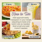 Natural Pineapple Extract for Baking, Drinks, Ice Cream and Candy - 2 Oz - Water-Soluble - Harvest Moon Delights