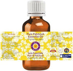Deve Herbes Pure Patchouli Essential Oil (Pogostemon cablin) 100% Therapeutic Grade Steam Distilled 15ml (0.50 oz)