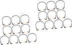 FOMIYES 20pcs Noise Blocking Earplugs Banded Ear Plugs for Work Comfortable Non-Itchy Non-Painful for Learners Office Workers