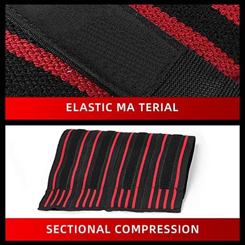 MANUEKLEAR Elbow Sleeves for Weightlifting, Adjustable Elbow Wraps for Weightlifting, Supportive Elbw Straps Brace for Lifting Weight Bodybuilding Powerlifting