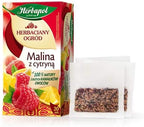 Herbapol Herbal Fruit Infused Tea (Variety 4 Pack) WILD ROSE, STRAWBERRY & WILD STRAWBERRY, CRANBERRY and RASPBERRY & LEMON Tea Natural Flavor - 20 Silk Tea Bags Each.