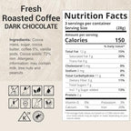 Milkboy Swiss Chocolates Dark Chocolates with Coffee - 72% Cocoa - Gourmet Dark Chocolate Bars - Made in Switzerland - Gluten Free - Sustainably Farmed - Non GMO - Vegan - 3 oz, Pack 2