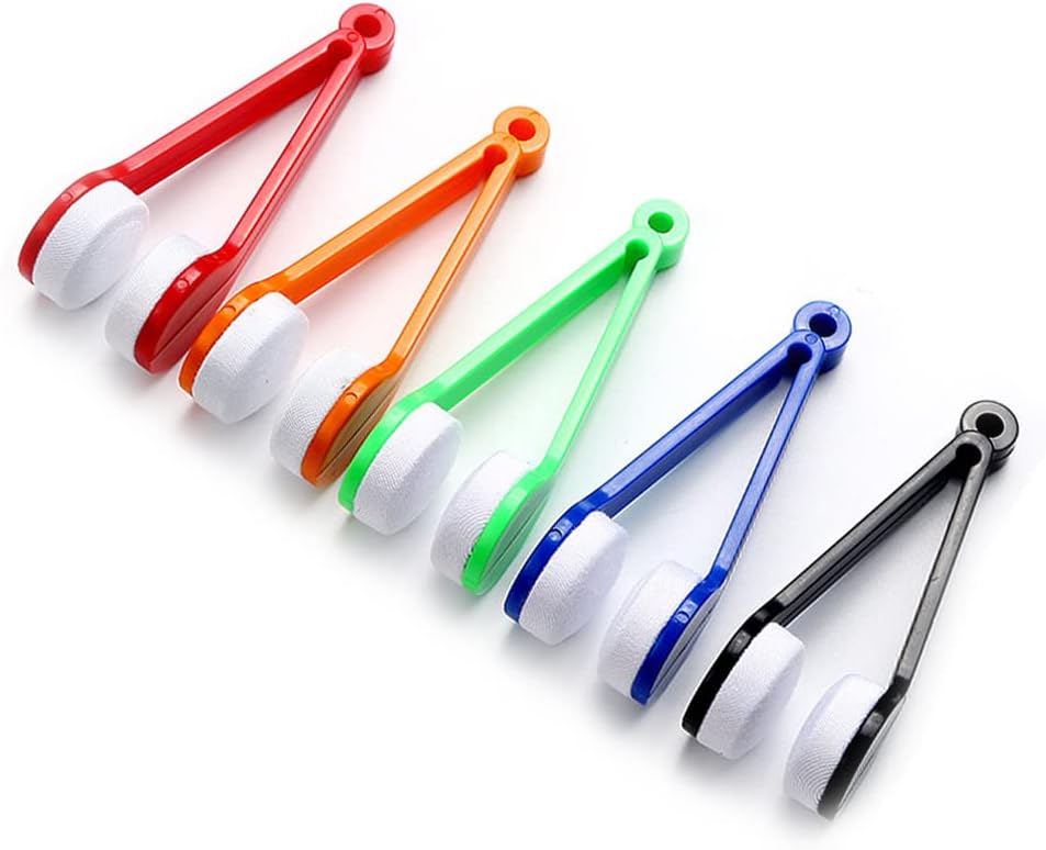 Essential Living Microfiber Eyeglass Cleaner- 5 Pack