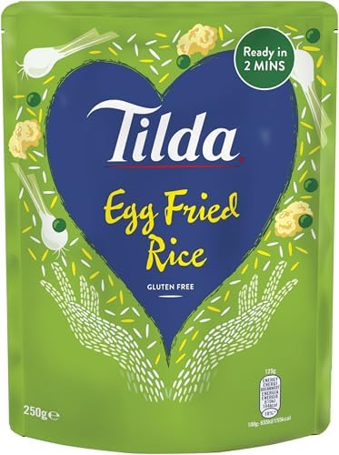 Tilda Steamed Basmati Rice Egg Fried (250g) - Pack of 2