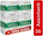 Saugella Saugella Cotton Touch Outdoor Day Absorbent Anti-Odour with Hypoallergenic Cotton Wings 56 Pieces - 80g
