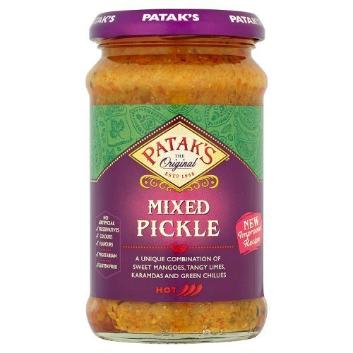 Patak's Mixed Pickle Hot (283g) - Pack of 6