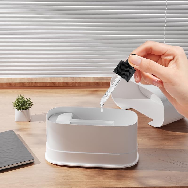 ‌Flame Aroma Humidifier with 7 Colors - Essential Oil Humidifier, Noiseless, Auto Shut Off, 160mL Capacity