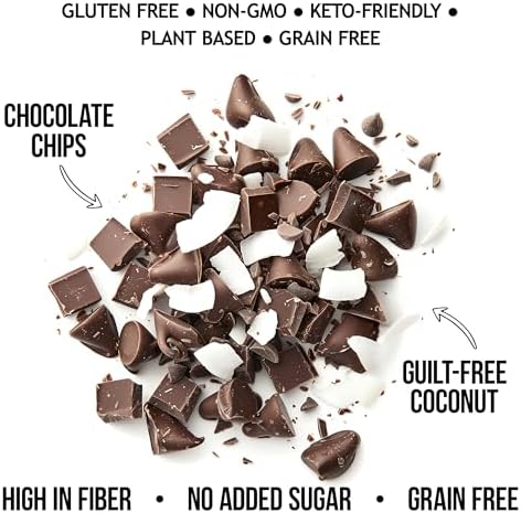 TGB Chocolate Keto Granola | 1g Net Carb Cereal | Gluten Free Low Carb Nut Snack, 10 Ounces