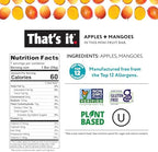 That's it. Mini Fruit Bars (Variety 35 Pack) No Sugar Plant-Based, Vegan & Gluten Free, Breakfast Bar, Paleo, for Children, Non GMO, Fiber (7 Blueberry, 7 Cherry, 7 Fig, 7 Mango, 7 Strawberry)