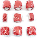 FRESINIDER 9 Rolls Self Adhesive Wrap Athletic Tape Gauze, Breathable Elastic Cohesive Bandage for Sports Injury & Pet (7 Pcs 2" x 5 Yards + 2 Pcs 1" X 5 Yards) (Red)