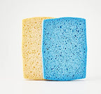 Spontex 2 Thick Sponge Moppets, 16 x 12cm