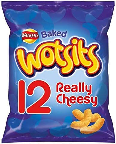 Walkers Wotsits Really Cheesy Snacks 16.5g x - 12 per pack