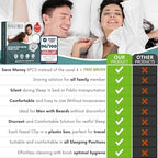 Mom Gift Premium 8 Pack Anti Snoring Devices Snore Stopper Magnet Silicone Nose Clips Efective Snoring Solution Support Breathing Enhance Sleep Experience for Quieter Sleep aid