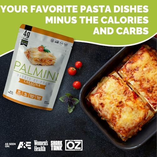 Palmini Low Carb Lasagna | 4g of Carbs | As Seen On Shark Tank | (12 Ounce - Pack of 1)