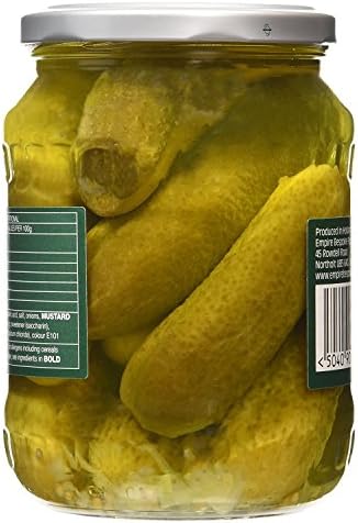 Mrs Elswood Sweet and Sour Cucumbers Pickle, 670 g