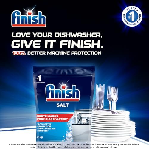 Finish 5X Power Action Dishwasher Salt 2kg