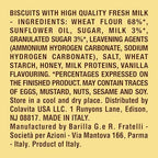 Mulino Bianco Galletti 12.35oz (350g) – Authentic Italian Breakfast Biscuits with Light Sweetness – Perfect with Coffee or Tea – Made with Natural Ingredients and No Palm Oil
