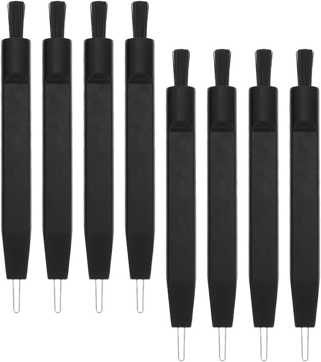 Beaupretty 8pcs Cleaning Brush for Hearing Aids Small Scrub Brush Hearing Device Maintenance Kit