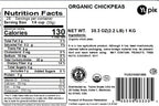 Yupik Organic Raw Chickpeas, Garbanzo Beans, 2.2 lb (35.2 oz), Non-GMO, Vegan, Gluten-Free, Kosher, USDA Certified, High-Protein Legumes for Hummus, Soups, Salads & Toppings, Chick Peas