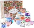 36 Packs Scented Candles Gift Set, Fragrances Candle for Women, 2.5 OZ Portable Jar Candle for for Spa, Yoga, Bath, Aromatherapy, Stress Relief.