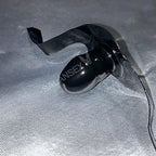 Latex Hood with Eye Patch and Braids, Sex Face Mask with Zipper and Plait, for BDSM, Party, Cosplay, Holiday