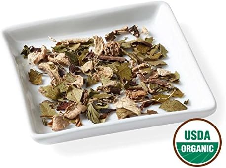 Golden Moon Organic Herbal Detox Tea - Loose Leaf, Non GMO - Travel Tin (36 Servings)
