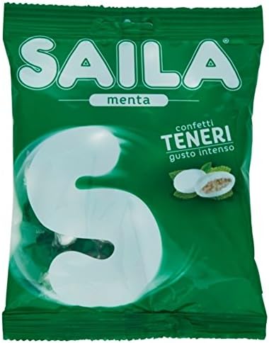 Saila Mint Candy, Intense Flavor 100g, pack of 4