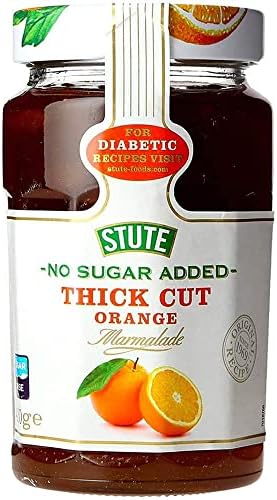 Stute Foods - Diabetic Range - Thick Cut Orange Marmalade - 430g