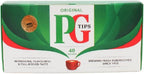 PG Tips Black Tea, Non-Pyramid Tea Bags, 40 Count (Pack of 2)