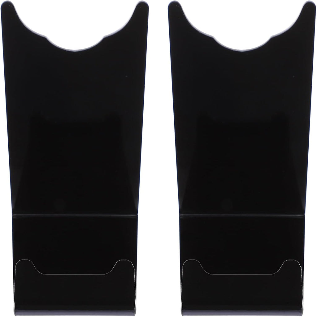 FOMIYES 2pcs Acrylic Electric Razor Stand Display Holder for Beard Trimmer and Nose Hair Shaver Storage Brackets for Men's Bathroom Desktop
