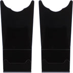 FOMIYES 2pcs Acrylic Electric Razor Stand Display Holder for Beard Trimmer and Nose Hair Shaver Storage Brackets for Men's Bathroom Desktop
