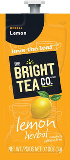 Flavia, Bright Tea Co., Lemon Herbal, 1 rail of 20 count Fresh Packs