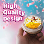 30 x Edible Cupcake Toppers –Princess Themed Collection of Edible Cake Decorations | Uncut Edible on Wafer Sheet